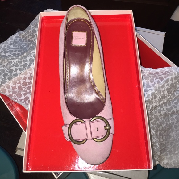Coach light pink professional shoes