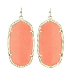 Kendra Scott Danielle Earrings in Coral