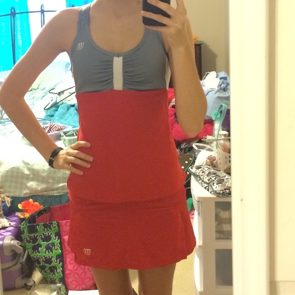 Wilson 2 piece tennis outfit