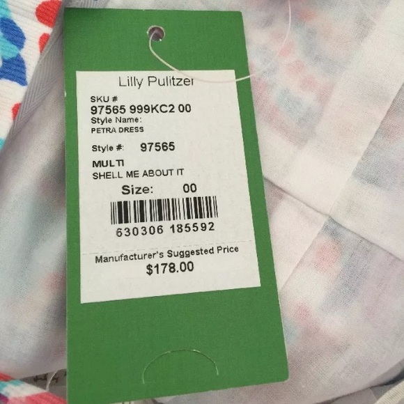 SOLD 00 Lilly Pulitzer Shell Me Petra Dress - Picture 4 of 4