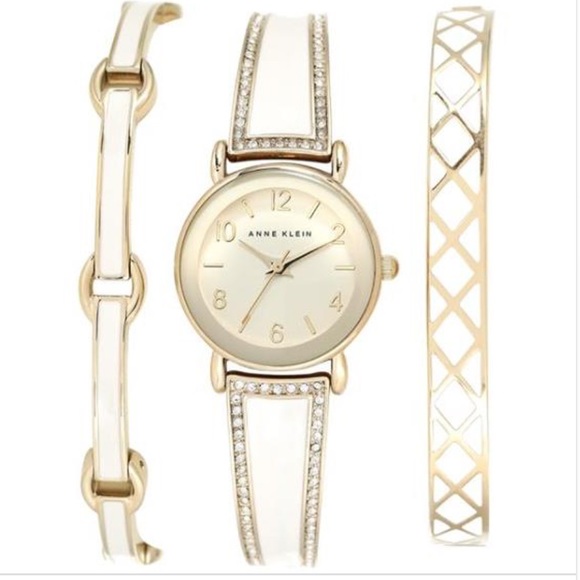 Anne Klein women's AK/2052IVST Watch