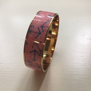 Lilly Pulitzer Delta Gamma Anchor Bangle Bracelet