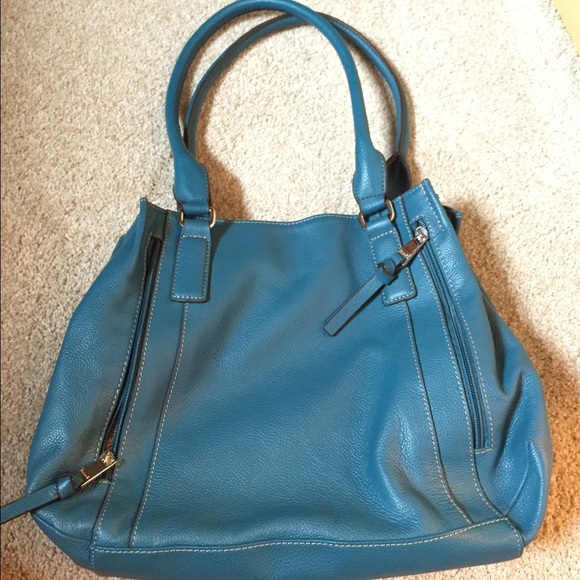 Blue Tignanello Purse