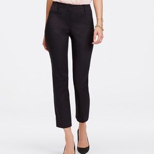 Ann Taylor Kate stretch cotton crop pants size 6