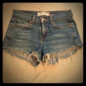 Levi cutoff shorts