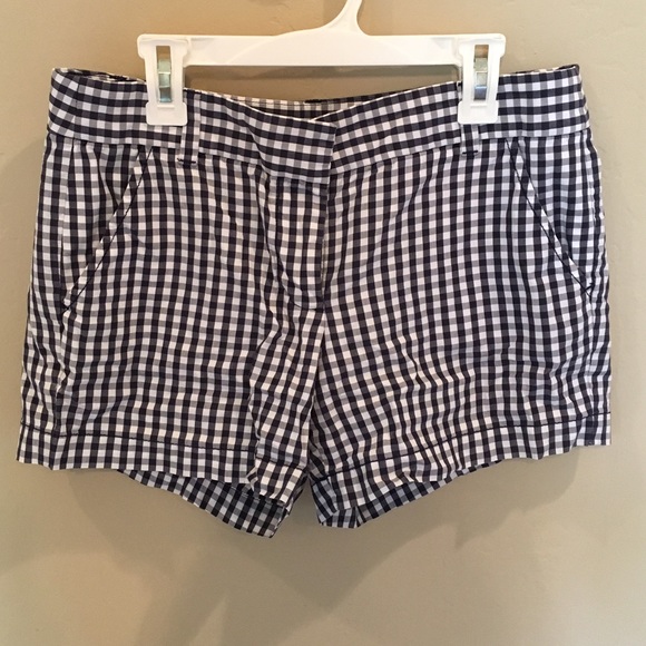 J.CREW checkered shorts