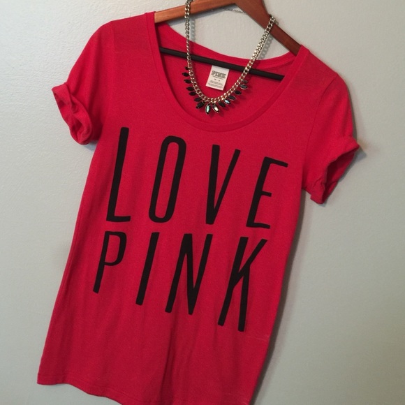 PINK Victoria's Secret Tops - Love Pink T Shirt