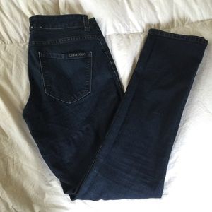 Calvin Klein straight leg jeans