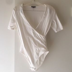 Topshop White Bodysuit