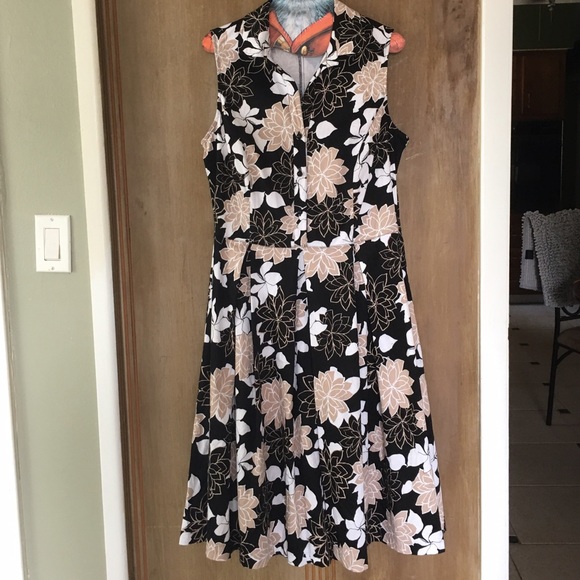 MSK Dresses & Skirts - MSK Floral Circle Skirt Dress