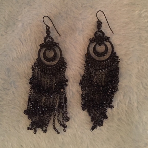 Gothic chandelier earrings