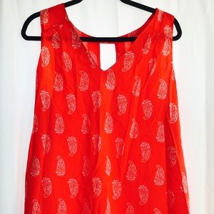 Red and White Tunic/Dress