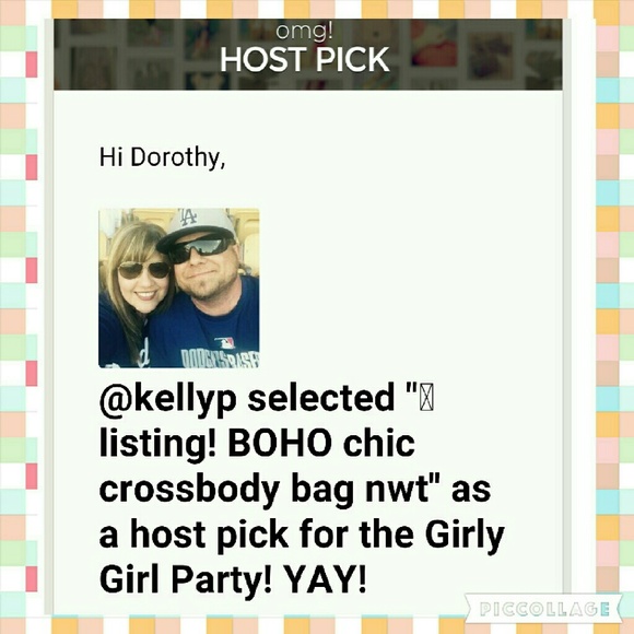 πΉοΈBOHO chic crossbody bag nwt - Picture 2 of 5