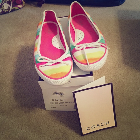 Coach flats