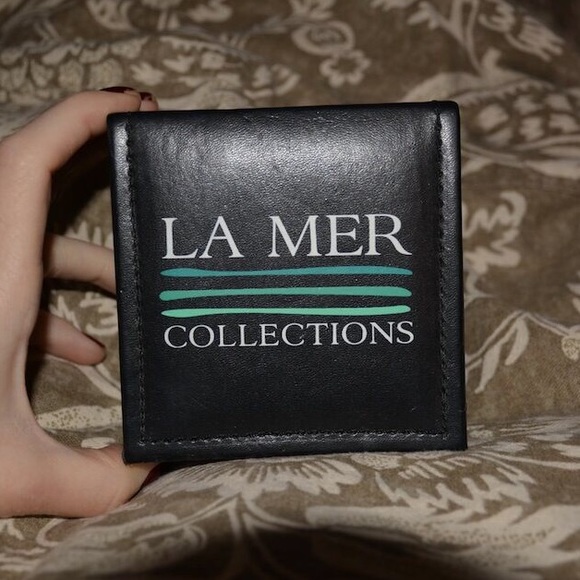 NIB La Mer 'Stingray' Suede Wrap Watch - Picture 3 of 4