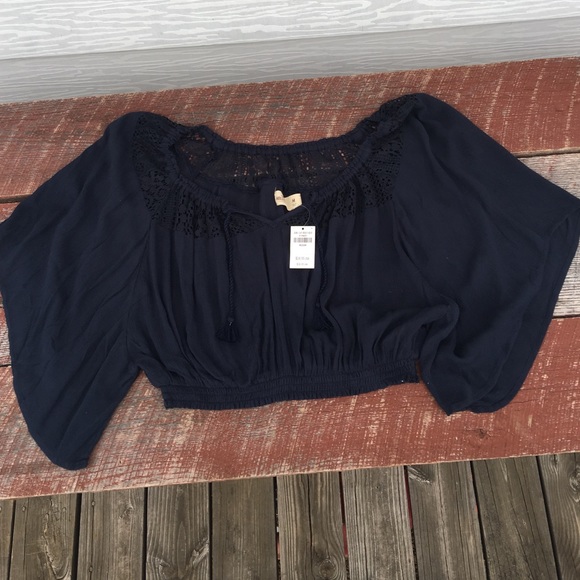 Hollister Boho Crop Top