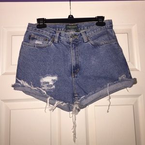 Vintage high rise shorts
