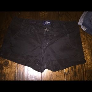 American Eagle black shorts, Size 4