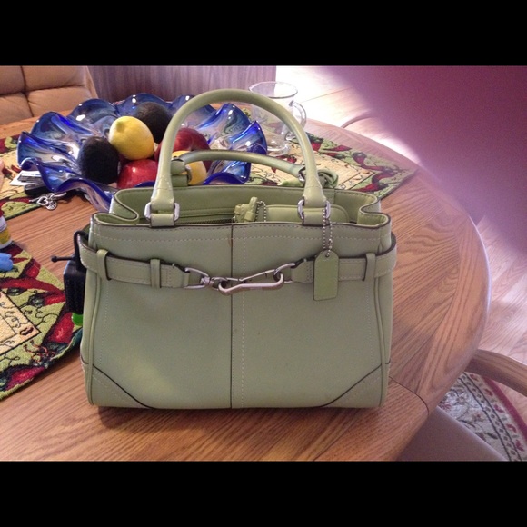 Coach handbag,wristlets,wallet & scarf.