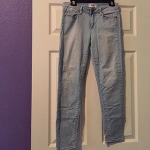 Light wash Paige denim jeans