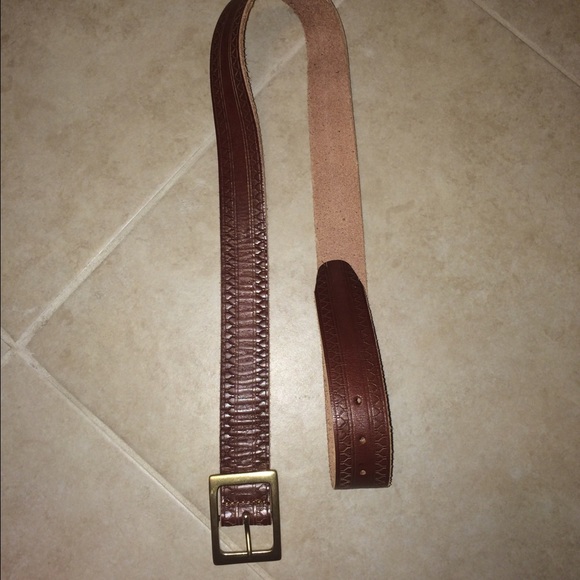 Mens Lucky Brand leather belt