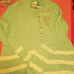 NWT PINK sweater with hood
