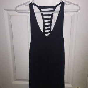 Racer Back Fit and Flare Dress
