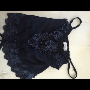 Navy blouse from abercrombie