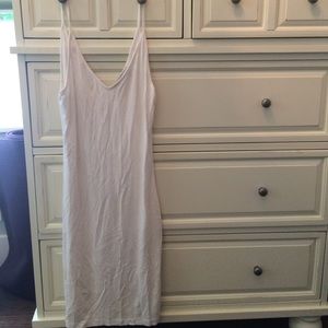 White Slip Dress