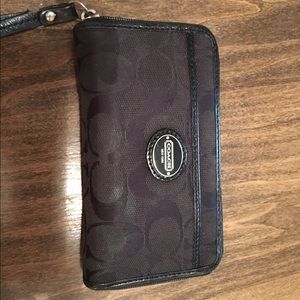 Coach wristlet