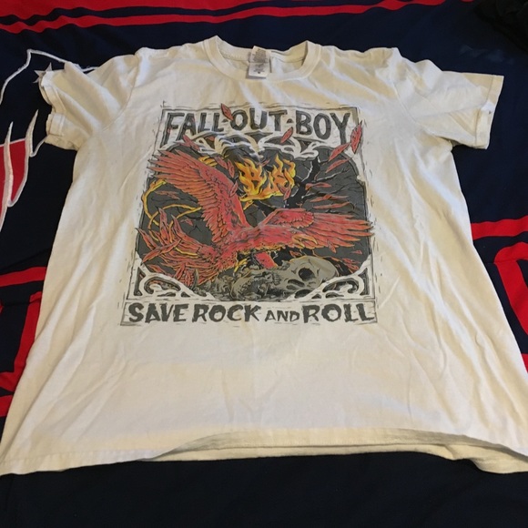 Hot Topic Fall Out Boy 'Save Rock & Roll' T-Shirt