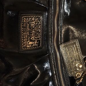 Black coach bag