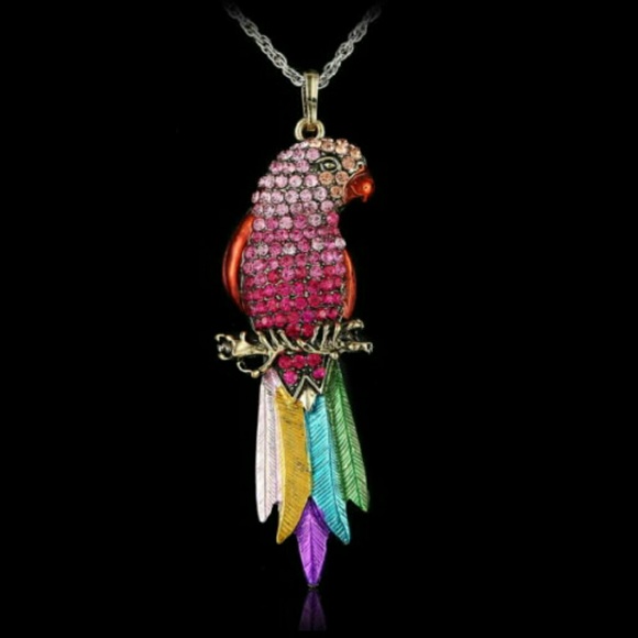 Parrot necklace