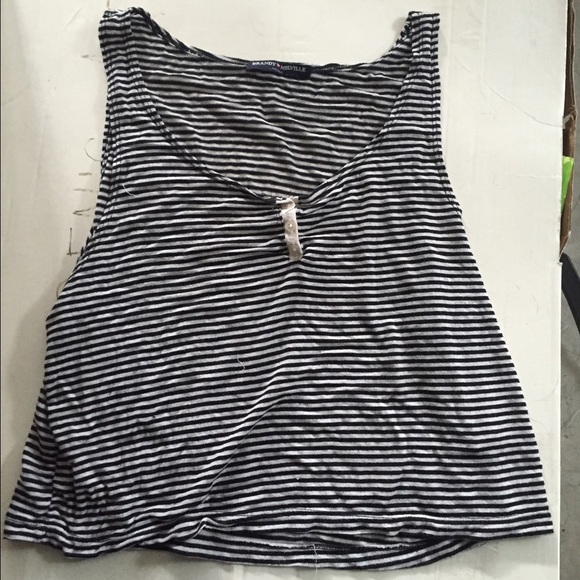 striped brandy melville tank top