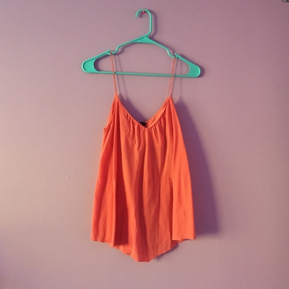 EUC coral tank top LAST CHANCE