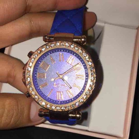 Blue/Gold Watch