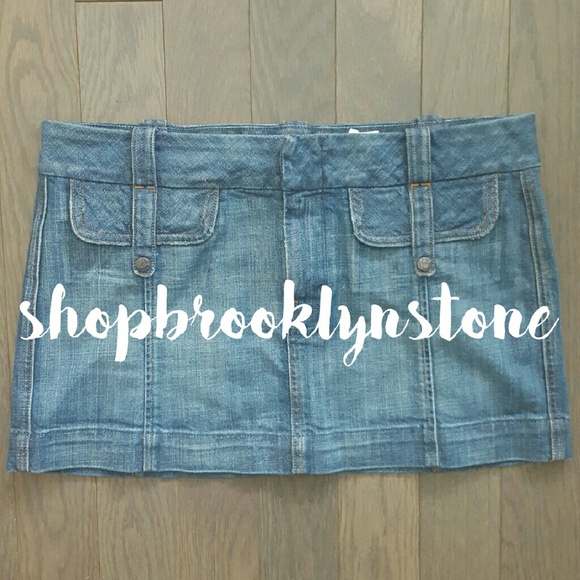 Citizens of Humanity Denim Skirt - Picture 1 of 3