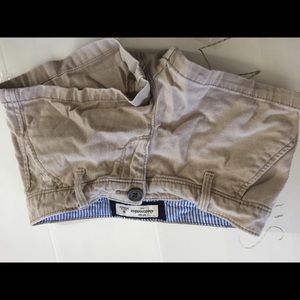 tan shorts abercrombie