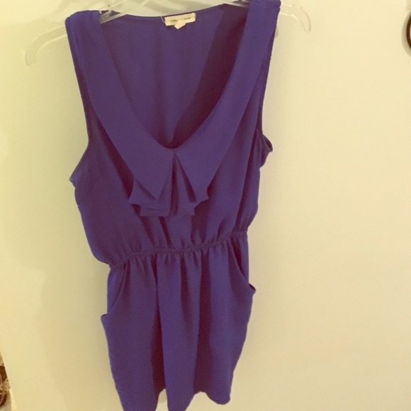 Silence + Noise Blue Dress