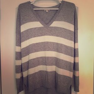 Cozy striped sweater