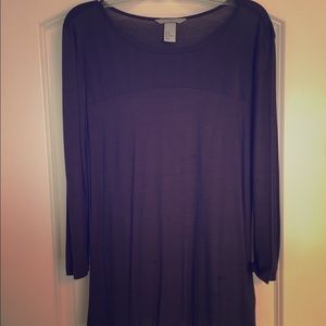 Soft quarter sleeve tee