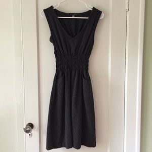 Charcoal wool Modaspia dress