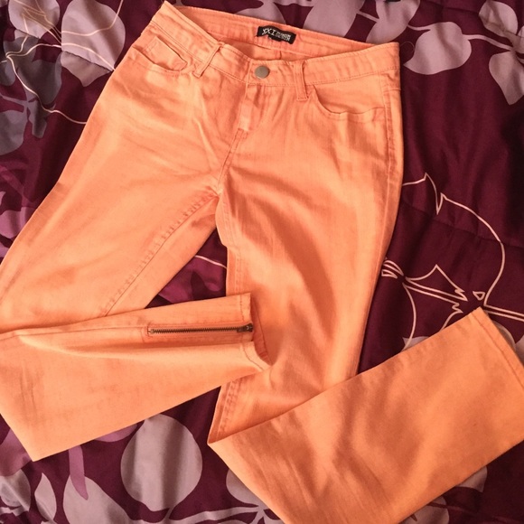 Coral skinny jeans - Picture 1 of 3