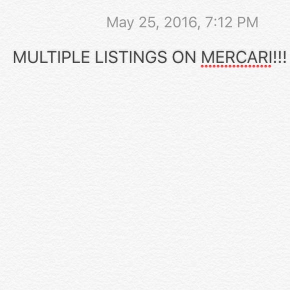 Jewelry and clothing!!