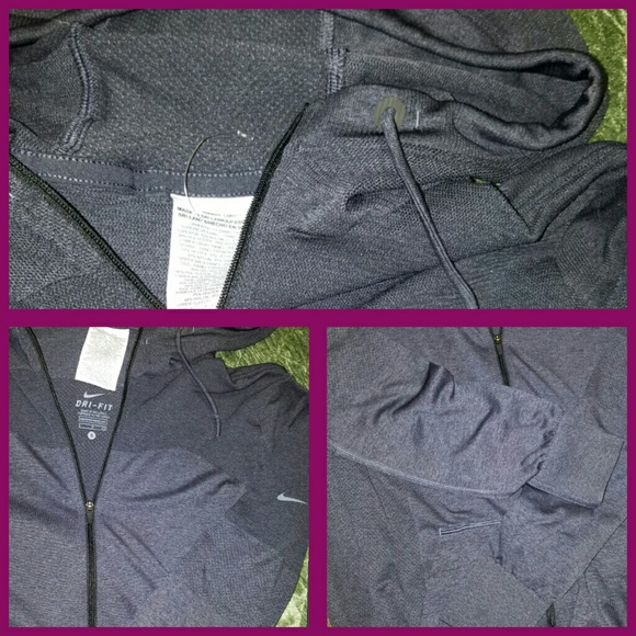 Women's NIKE Dry Fit full zip hoodie size small