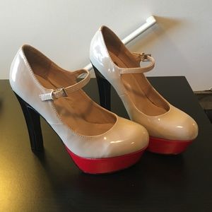 Guess nude heels