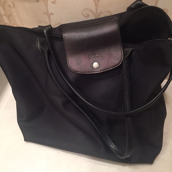 Longchamp Large Black Tote