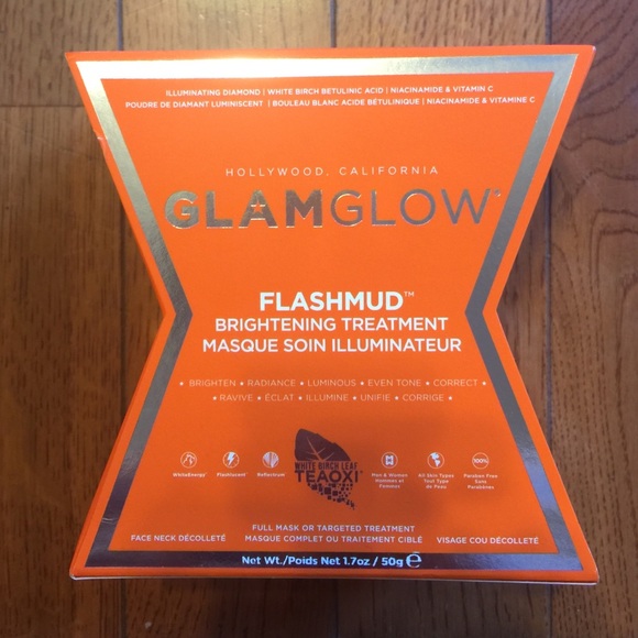 Glamglow flashmud brightening treatment mask NIB - Picture 1 of 1