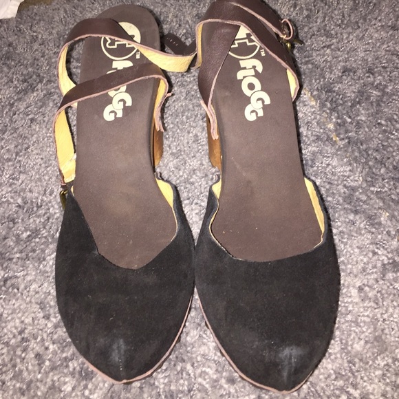 Flogg 4inch wooden heels