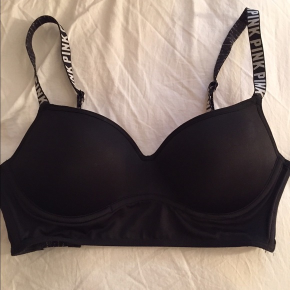 Pink cage bralette.